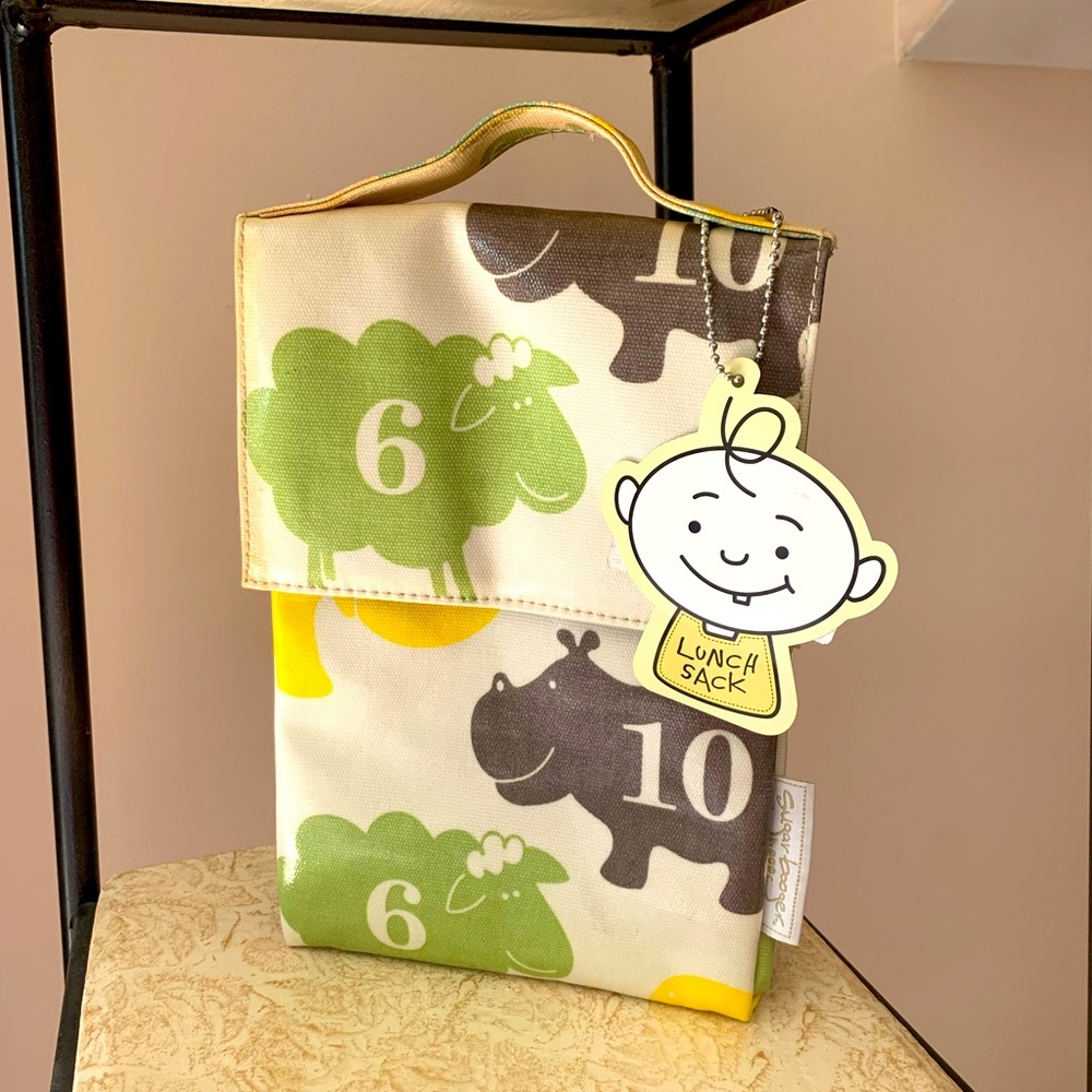 Sugar booger Numbers lunch sack